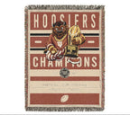 IH Football Woven Blanket